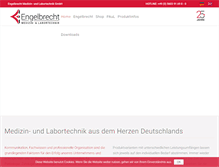 Tablet Screenshot of engelbrecht.de